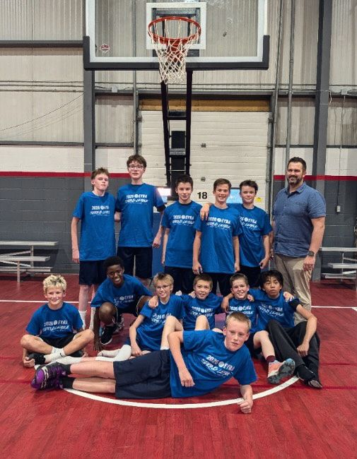 U13 boys team photo